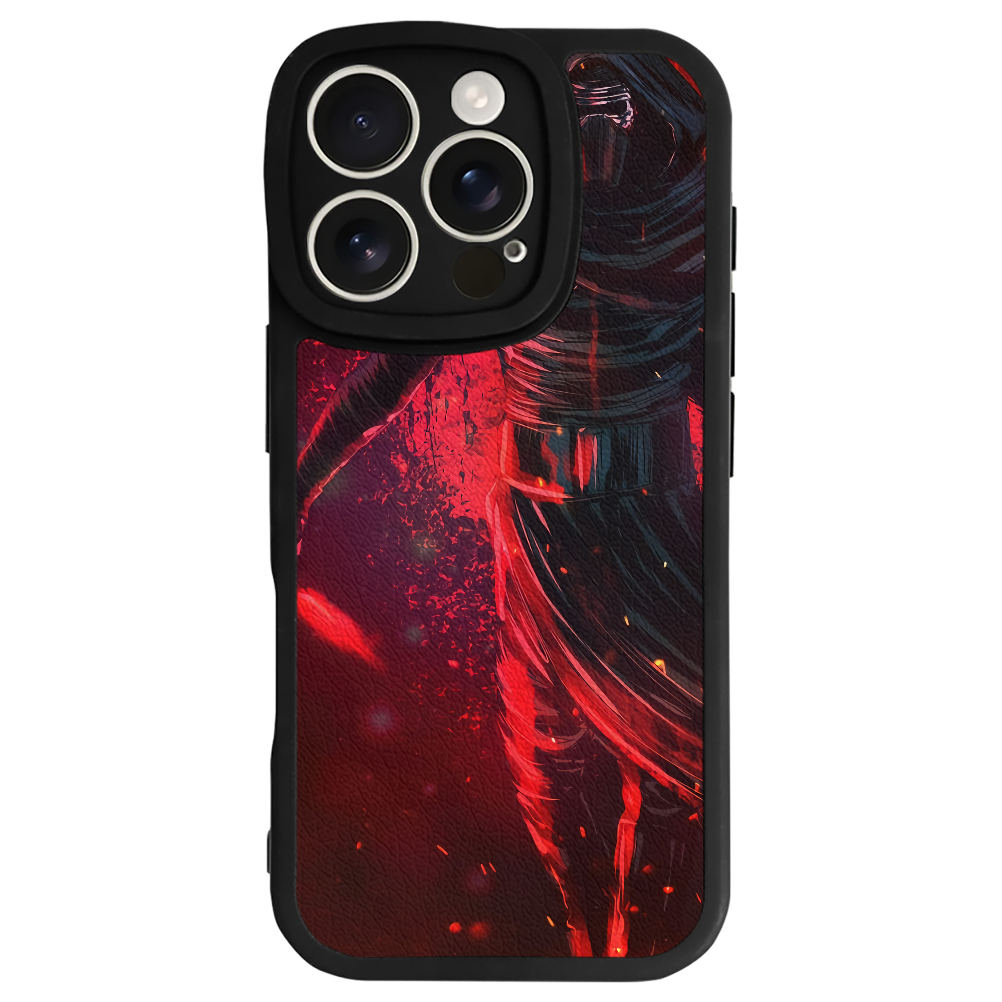 （画像用） スター・ウォーズ Star Wars 【iPhone 16シリーズ対応】シリコンスマホケース（レザー調） 材質：シリコン